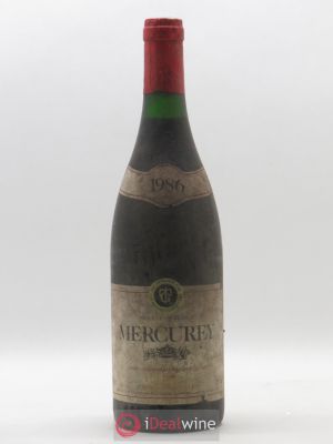 Mercurey Les Celliers De Champs Bilioux 1986 - Lot of 1 Bottle