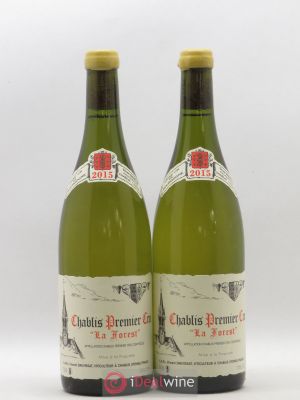 Chablis 1er Cru La Forest René et Vincent Dauvissat  2015 - Lot of 2 Bottles