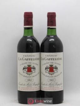 Château la Gaffelière 1er Grand Cru Classé B  1983 - Lot of 2 Bottles