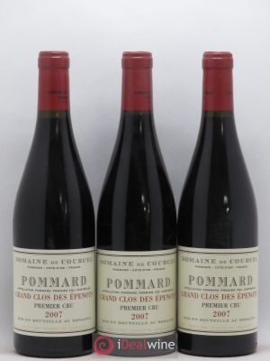 Pommard 1er Cru Grand Clos des Epenots de Courcel (Domaine)  2007 - Lot of 3 Bottles