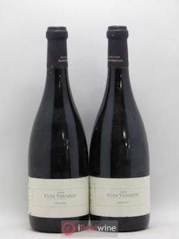 Clos de Vougeot Grand Cru Amiot-Servelle (Domaine)  2000 - Lot of 2 Bottles