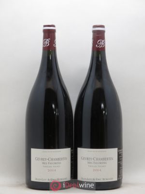 Gevrey-Chambertin Vieilles vignes Mes Favorites Domaine Burguet 2014 - Lot of 2 Magnums