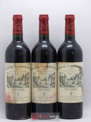 Château Carbonnieux Cru Classé de Graves  2001 - Lot of 3 Bottles