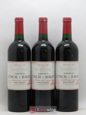 Château Lynch Bages 5ème Grand Cru Classé  2005 - Lot of 3 Bottles