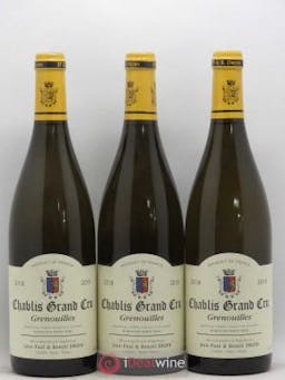 Chablis Grand Cru Grenouille Jean-Paul & Benoît Droin (Domaine)  2018 - Lot of 3 Bottles