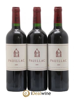 Pauillac de Château Latour  2009 - Lot of 3 Bottles