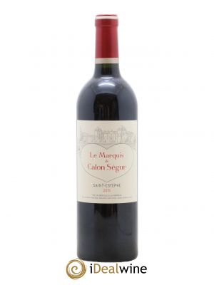 Marquis de Calon Second Vin  2015 - Lot de 1 Bouteille