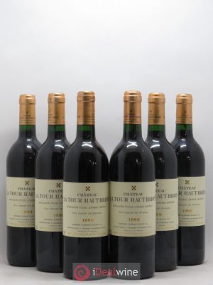 Château La Tour Haut-Brion Cru Classé de Graves  1989 - Lot of 6 Bottles