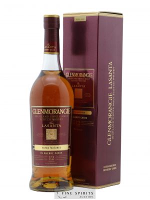 Glenmorangie 12 years Of. The Lasanta Finished in Oloroso Sherry Casks Extra Matured  - Lot de 1 Bouteille