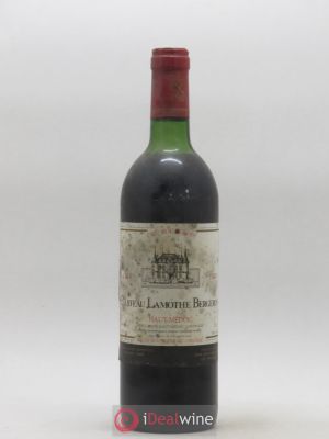 Château Lamothe Bergeron Cru Bourgeois  1983 - Lot of 1 Bottle
