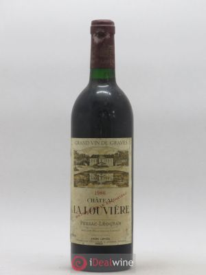 Château la Louvière  1986 - Lot of 1 Bottle