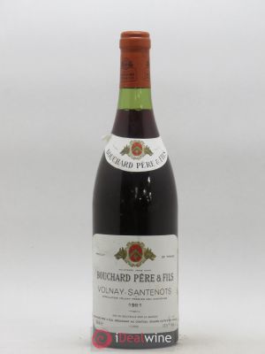 Volnay 1er Cru Santenots Bouchard Père et Fils 1981 - Lot of 1 Bottle