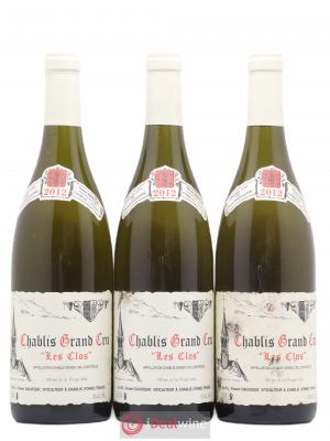 Chablis Grand Cru Les Clos Vincent Dauvissat (Domaine)  2012 - Lot of 3 Bottles