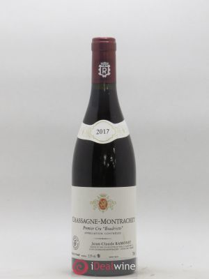 Chassagne-Montrachet 1er Cru Boudriotte Jean-Claude Ramonet  2017 - Lot of 1 Bottle