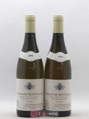 Chassagne-Montrachet 1er Cru Les Vergers Ramonet (Domaine)  1999 - Lot de 2 Bouteilles