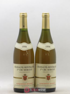 Chassagne-Montrachet 1er Cru Morgeot Domaine Marchand Bolnot 1998 - Lot of 2 Bottles