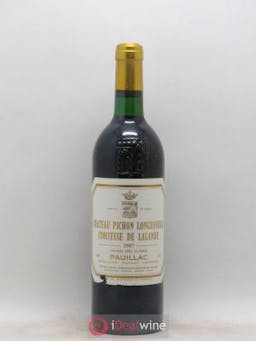 Château Pichon Longueville Comtesse de Lalande 2ème Grand Cru Classé  1987 - Lot of 1 Bottle