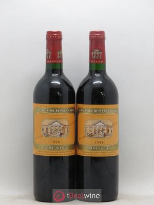 La Croix de Beaucaillou Second vin  1999 - Lot de 2 Bouteilles