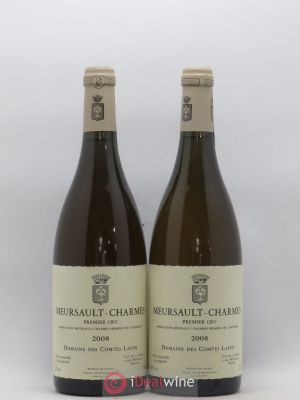 Meursault 1er Cru Charmes Comtes Lafon (Domaine des)  2008 - Lot of 2 Bottles
