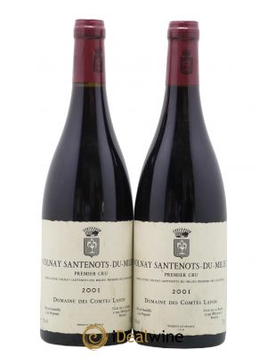 Volnay 1er Cru Santenots du Milieu Comtes Lafon (Domaine des)  2001 - Lot of 2 Bottles