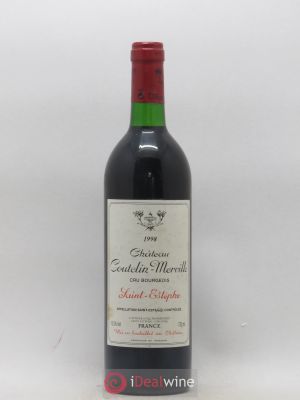 Château Coutelin-Merville Cru Bourgeois  1998 - Lot of 1 Bottle