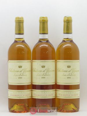 Château d'Yquem 1er Cru Classé Supérieur  1995 - Lot of 3 Bottles