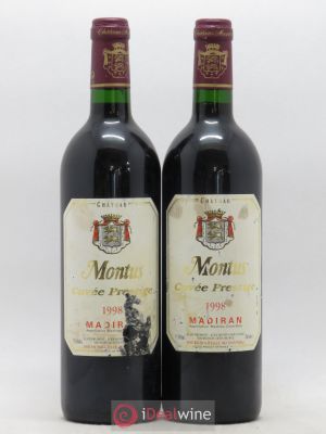 Madiran Château Montus-Prestige Alain Brumont  1998 - Lot of 2 Bottles