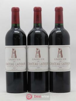Château Latour 1er Grand Cru Classé  2000 - Lot of 3 Bottles