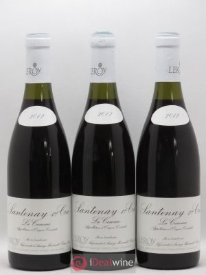 Santenay 1er Cru La Comme Leroy SA  2012 - Lot of 3 Bottles