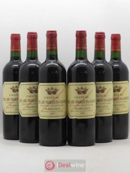 Château Bel Air Marquis d'Aligre  2000 - Lot of 6 Bottles