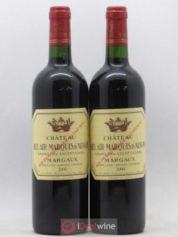 Château Bel Air Marquis d'Aligre  2000 - Lot of 2 Bottles