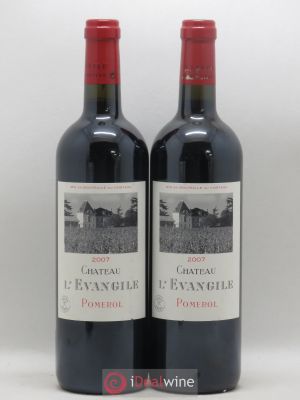 Château l'Évangile  2007 - Lot of 2 Bottles