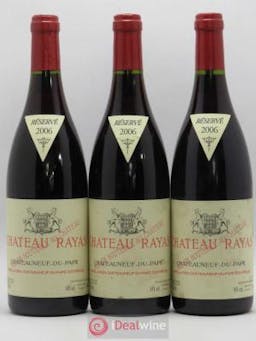 Châteauneuf-du-Pape Château Rayas Reynaud  2006 - Lot of 3 Bottles