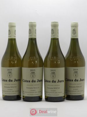 Côtes du Jura Jean Macle (sans prix de réserve) 2015 - Lot de 4 Bouteilles