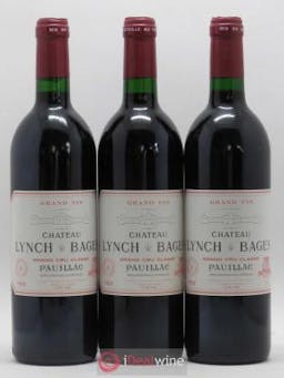 Château Lynch Bages 5ème Grand Cru Classé  1988 - Lot of 3 Bottles