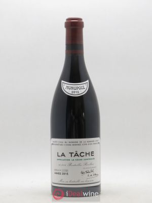 La Tâche Grand Cru Domaine de la Romanée-Conti  2015 - Lot of 1 Bottle