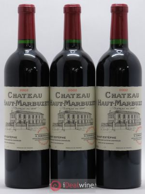 Château Haut Marbuzet  2002 - Lot of 3 Bottles