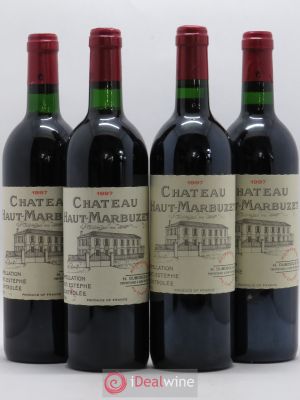 Château Haut Marbuzet  1997 - Lot of 4 Bottles