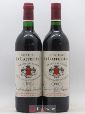 Château la Gaffelière 1er Grand Cru Classé B  1992 - Lot of 2 Bottles