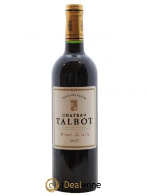 Château Talbot 4ème Grand Cru Classé  2007 - Lot of 1 Bottle