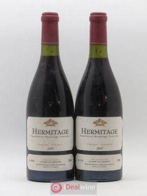 Hermitage Famille Tardieu  1996 - Lot of 2 Bottles