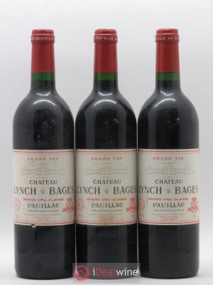 Château Lynch Bages 5ème Grand Cru Classé  1996 - Lot de 3 Bouteilles