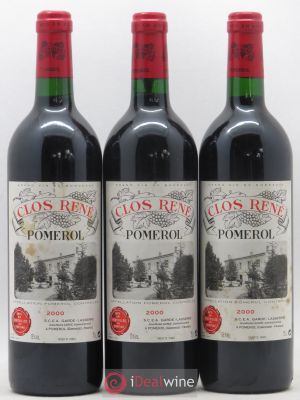 Clos René  2000 - Lot of 3 Bottles