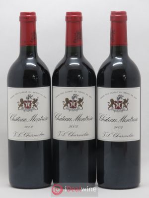 Château Montrose 2ème Grand Cru Classé  2002 - Lot of 3 Bottles