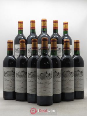 Château Belgrave 5ème Grand Cru Classé  1989 - Lot of 12 Bottles