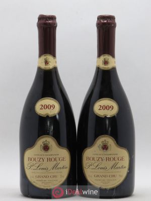 Coteaux Champenois Bouzy Grand Cru Louis Martin (no reserve) 2009 - Lot of 2 Bottles