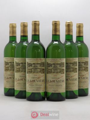 Château la Louvière  1986 - Lot of 6 Bottles