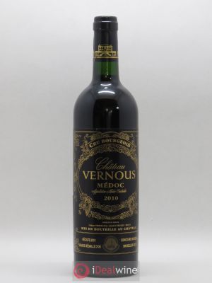 Château Vernous Cru Bourgeois (no reserve) 2010 - Lot of 1 Bottle