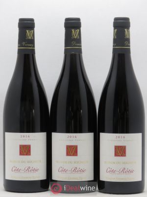 Côte-Rôtie Blonde du Seigneur Georges Vernay (no reserve) 2016 - Lot of 3 Bottles