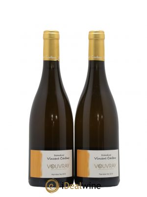 Vouvray Première Trie Domaine Vincent Carême (no reserve) 2018 - Lot of 2 Bottles